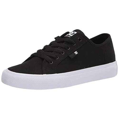 DC Shoes Men's Manual Low Top Vegan Friendly Casual Skate Shoe