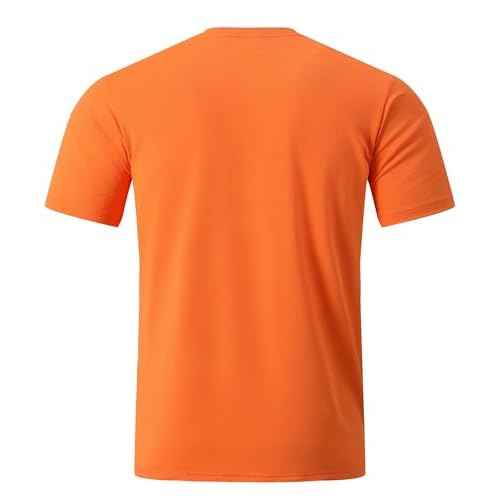 Men's Quick-Dry Moisture-Wicking T-Shirt£¬UPF 50+ Sun Protection Gym Training & Outdoor Hiking Shirt