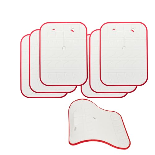 Car Scratch Protector for Trunk Bike Rack - White, 6pcs Non-Slip Pads