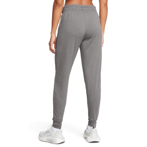 Under Armour Women's Tech Pants - Charcoal Light Heather / Black / Medium