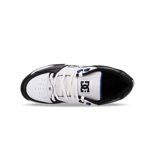 DC Shoes Men's Versatile Skate Sneaker White/Black/Blue
