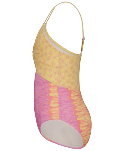Girls' One Piece Swimsuit UPF 50+ Sun Protection Quick-Dry - 12 / Fresh Squeezed