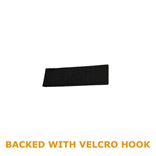America US Army Veteran Vet PVC Patch (Black,Red and White)