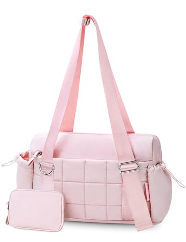 Pink Mini Gym Bag for Women with Coin Wallet - Lightweight & Water-Resistant