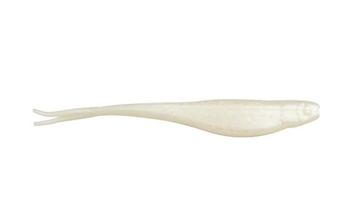 Z-Man SJS35-84PK5 Scented Jerk ShadZ, 3.5", Pearl, 5 Pack