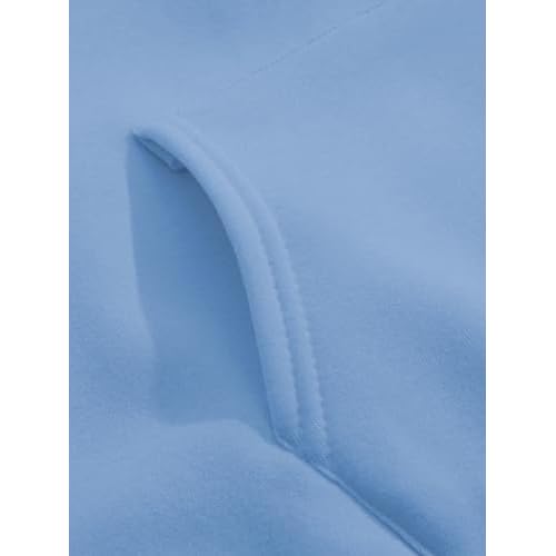 SOLY HUX Womens Sweatshirt Graphic Hoodies Letter Print Casual Long Sleeve Drawstring Pullover Tops with Pocket