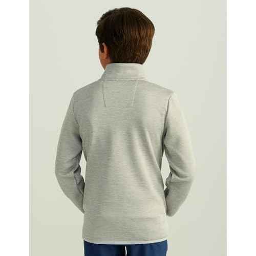 HUK boys Coldfront+ 1/4 Zip, Performance Fishing Jacket for Kids