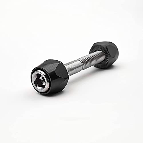Bike Anti-Theft Seatpost Lock with Tamper-Resistant Bolt - Black, M6x45mm
