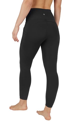 Women’s Power Flex Yoga Pants - Medium / Classic Black - 90 Degree By Reflex