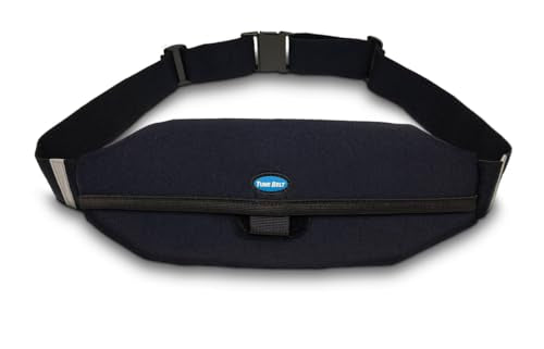 Slim Running Belt for Large Phones Sweatproof No Bounce Adjustable Waistband