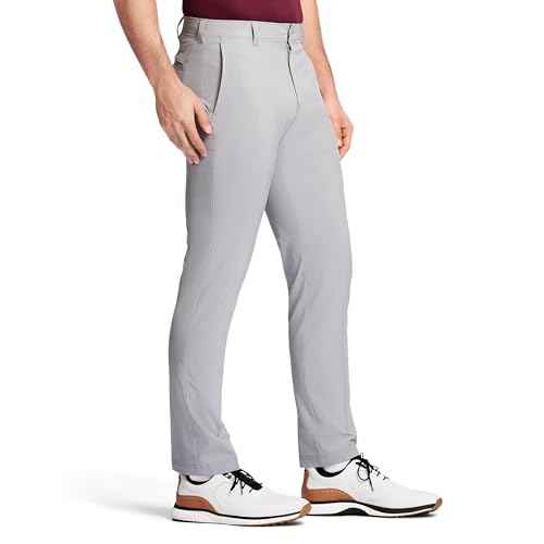 IZOD Mens Golf Swingflex Straight-fit Flat-Front Pants