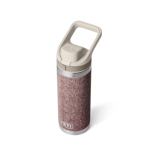 YETI Rambler 18 oz Leakproof Bottle with Flip Chug Cap - Riverhead Red Textured