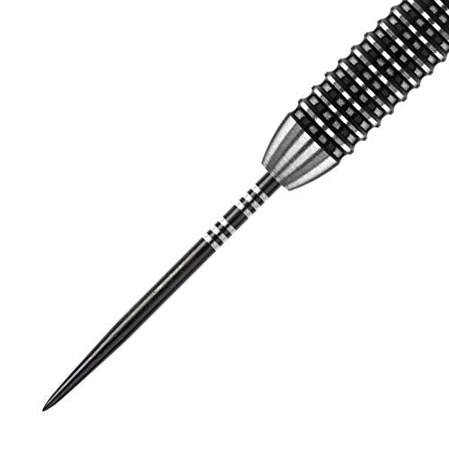 Steel Dart Tips 41mm Re-Grooved Replacement Points for Enhanced Grip, 9 Pack