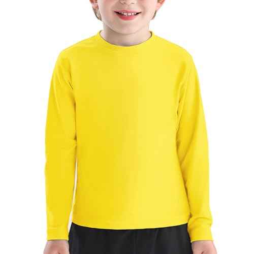 American Trends Kids Rash Guard: UPF 50+ Sun Protection Rashguard for Outdoor Athletic - Long Sleeve Sun Shirts 2-9T