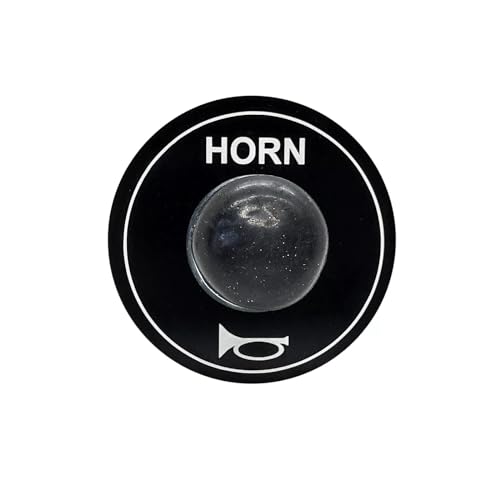 12V Floor-Mounted Horn Switch Button for Golf Cart - Waterproof, Heavy-Duty