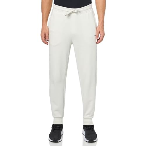 HUGO Mens Hit Logo French Terry Cuffed Joggers