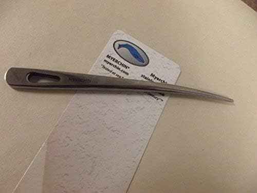 Marlin Spike Tool by Myerchin - Durable Stainless Steel Sailor's Spike for Knot Tying