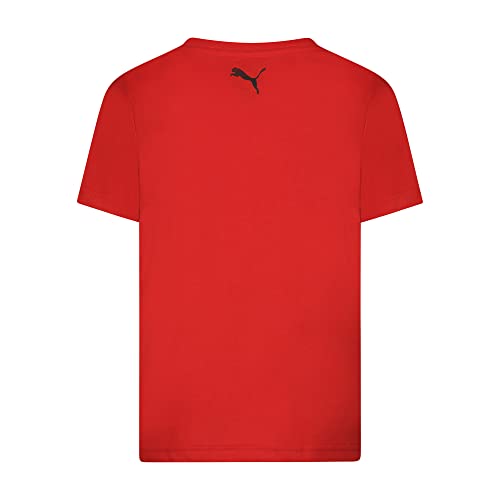 Puma Boys' Logo T-Shirt - Large High Risk Red