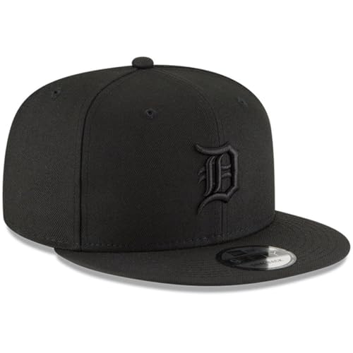 Detroit Tigers MLB Black 9FIFTY Snapback Baseball Cap - Adjustable Team Hat