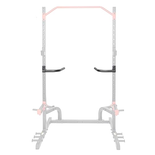 Power Cage Squat Rack Attachments for Home Gym - Dip Bar