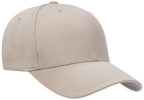 Flexfit Men's Athletic Fitted Baseball Cap - Small-Medium Stone