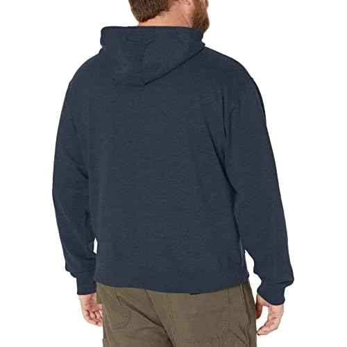 Dickies Men's Pullover Fleece Hoodie, Dark Navy, Large