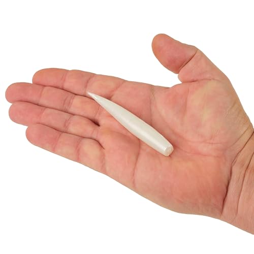 Berkley Gulp! Saltwater Dragon Tail Fishing Bait, Pearl White, 3.7 in, Extreme Scent Dispersion, Irresistible Action, Soft Body, Customizable Rigging