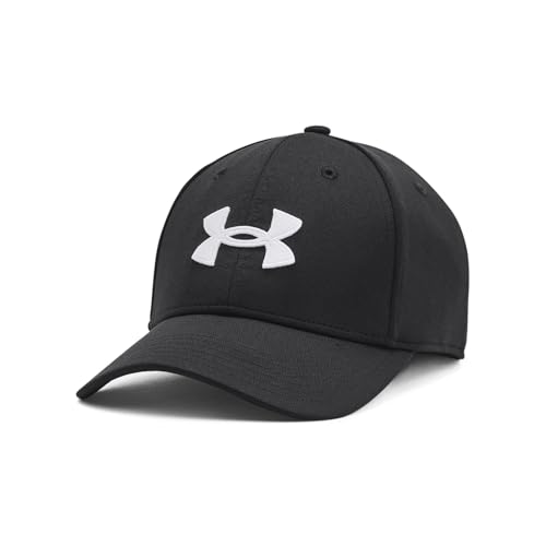 Under Armour Men's Blitzing Cap - Medium-Large / Black & White