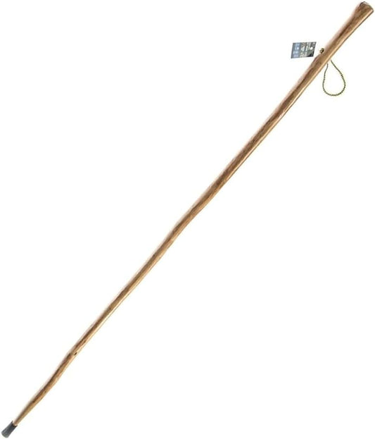 SE Survivor Series Black 12' Paracord Hiking/Walking Stick with 440 lb Pull Capacity, 55" - WS636-55BK
