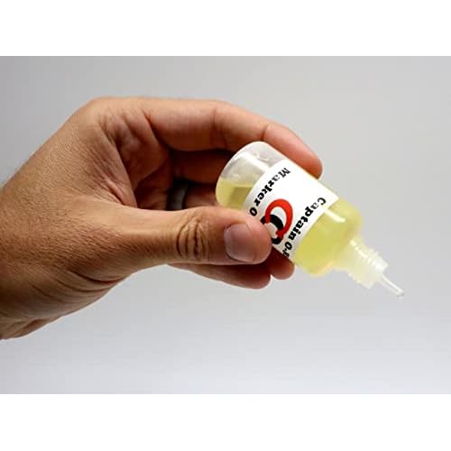 Paintball Marker Oil Lube (1oz, 30cc) by Captain O-Ring - Dropper Oil Lubricant for Paintball Markers and Air Guns