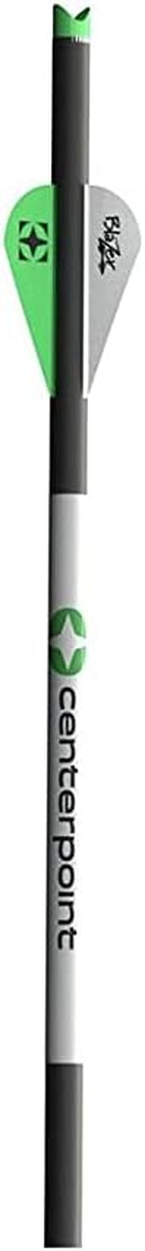 CenterPoint Archery CP400 Select 400-Grain 20-Inch Carbon Arrows, Pack of 6