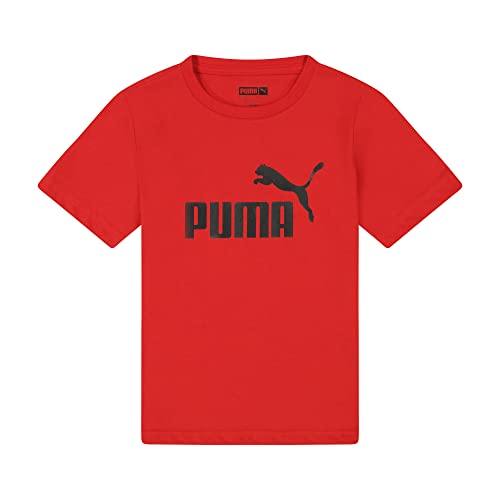 Puma Boys' Logo T-Shirt - Large High Risk Red