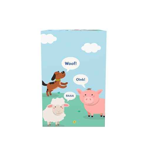 Dukal Design Series Farm Friends Adhesive Bandages with Stat Strip Technology, 3/4¡± x 3¡± (Box of 100)
