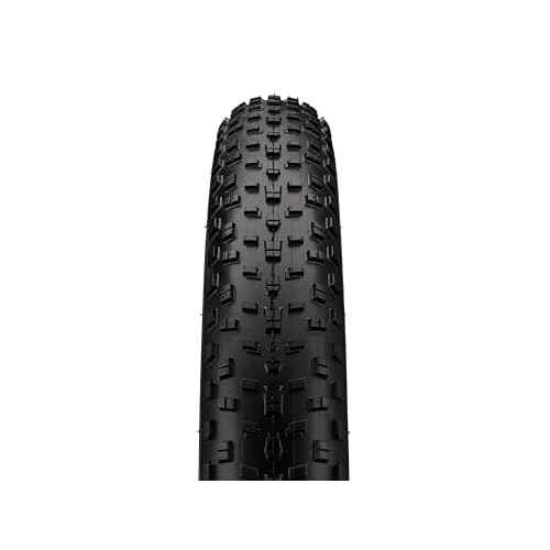 Mongoose Replacement Bike Tire, 20 x 4 or 26 x 4 Inch Fat Bike Tire, Knobby, Aggressive Tread Pattern, Puncture Guard, Nylon Inserts for Extra Puncture Resistance, Replacement for Mountain Bicycles