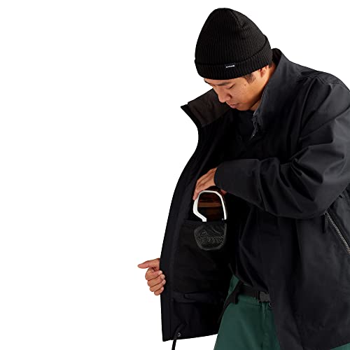 Dakine A-1 Insulated Canvas Winter Snowboard Jacket, Black, Small