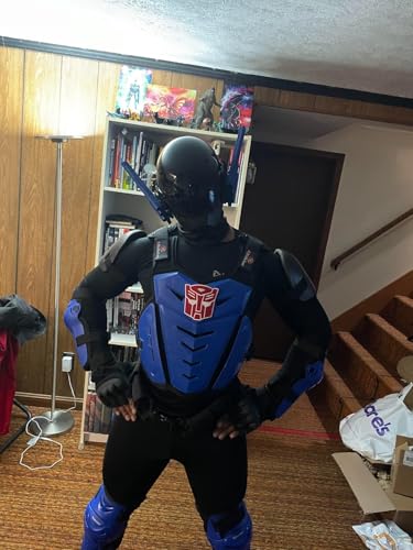 Motorcycle Body Armor Vest for Men Black Dirt Bike Chest Back Protector