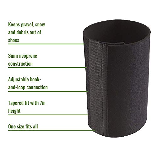 Adjustable Gravel Guards for Shoes - Wrap-Around Snow & Debris Protection