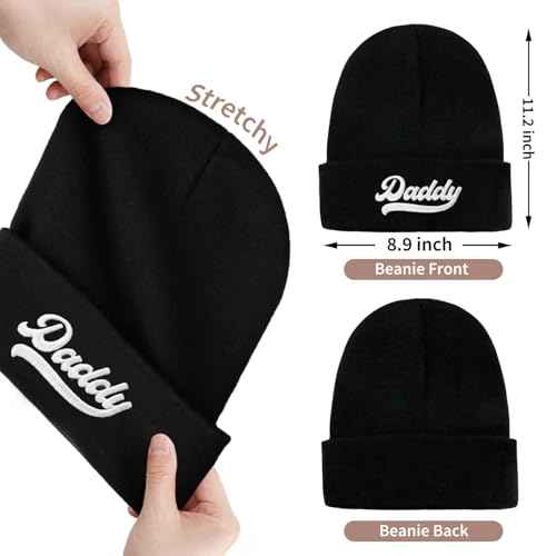 Waldeal Cute Beanie Hat Winter Cap, Cuffed Plain Stretchy Soft Skull Knit Beanies for Men Women