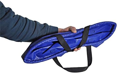 Seattle Sports Outfitter Class Collapsible Square Pack Sink Dish Wash Basin for Camping, Blue