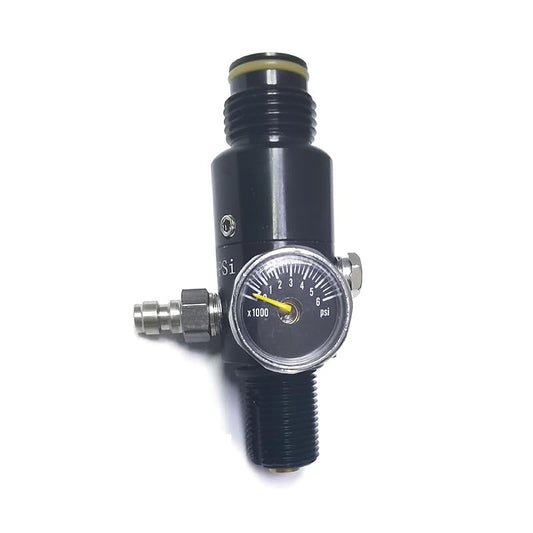 Aopkeo CO2 Compressed Air Tank Regulator Valve 5/8"-18UNF or M18*1.5 Input 4500psi for Paintball Airsoft PCP (1800psi Ouput, 5/8"-18UNF)