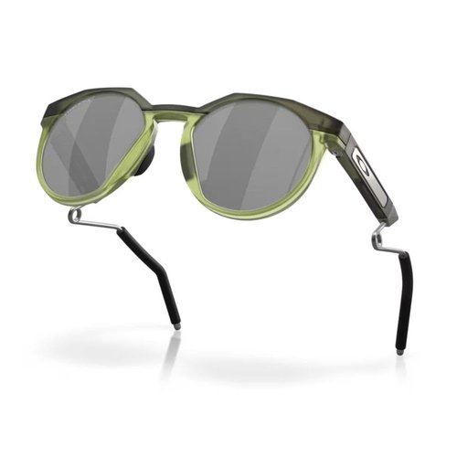 Oakley Men's Hstn Metal Round Sunglasses, Matte Olive Ink, 52