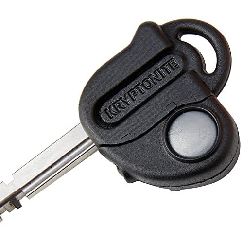 Kryptonite Evolution Compact Disc Lock, 13mm Hardened Max-Performance Steel Shackle, Sold Secure Gold and Art 4-Star, High-Security Anti-Theft Orange Bike Lock, Includes 3 Stainless Steel Keys