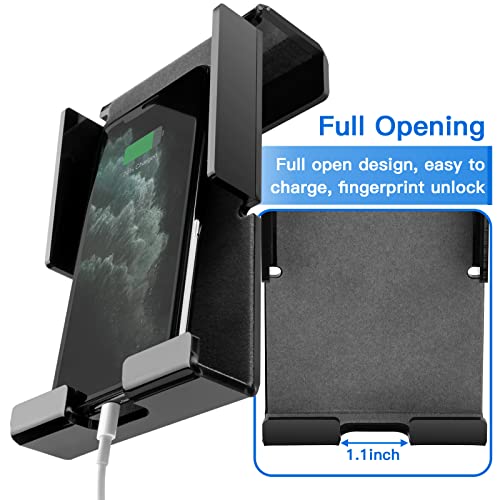Xxerciz Phone Holder for Peloton Bike & Bike+ Black - Easy Mount Cell Phone Mount