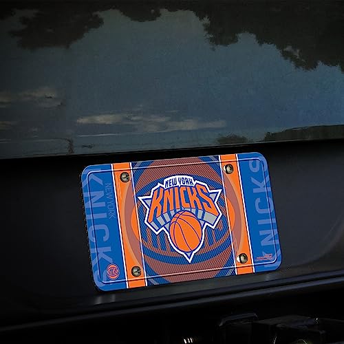 New York Knicks NBA Team Metal Auto License Plate 6x12 Inches - Car Truck SUV Decor - Variation of THIS listing