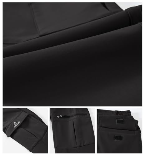 Women's Waterproof Windproof Snow Ski Insulated Ski Pants - Medium Black