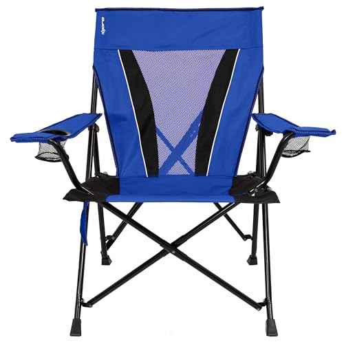 Kijaro XXL Dual Lock Portable Camping Chair - Supports Up to 400lbs - Enjoy The Outdoors in a Versatile Folding Sports & Outdoor Chair