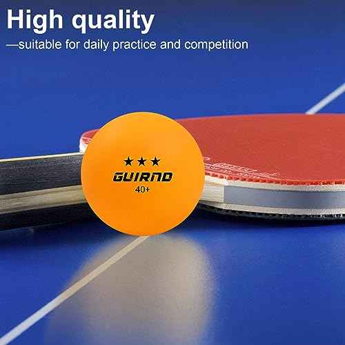 20 Pack Ping Pong Balls, 3 Star Table Tennis Balls, 40+ Pong Ball Competition and Recreational Play, Abs Ping Pong Ball, Games, DIY