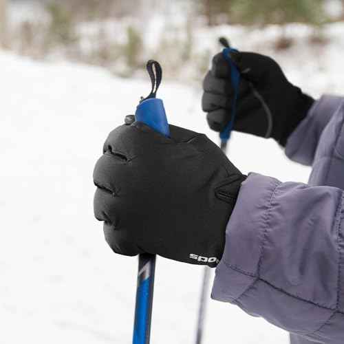 Trifabricy Winter Ski Gloves, Windproof Glove for Men & Women, Touchscreen Snow Gloves for Cold Weather, Thermal Warm Glove