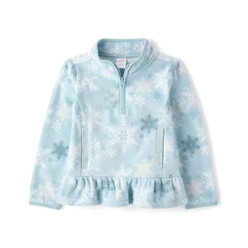 Gymboree Girls' and Toddler Long Sleeve Cozy Microfleece Tops