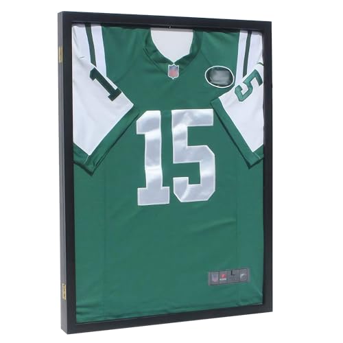 Sports Jersey Display Frame with UV Protection for Baseball Basketball Football Soccer